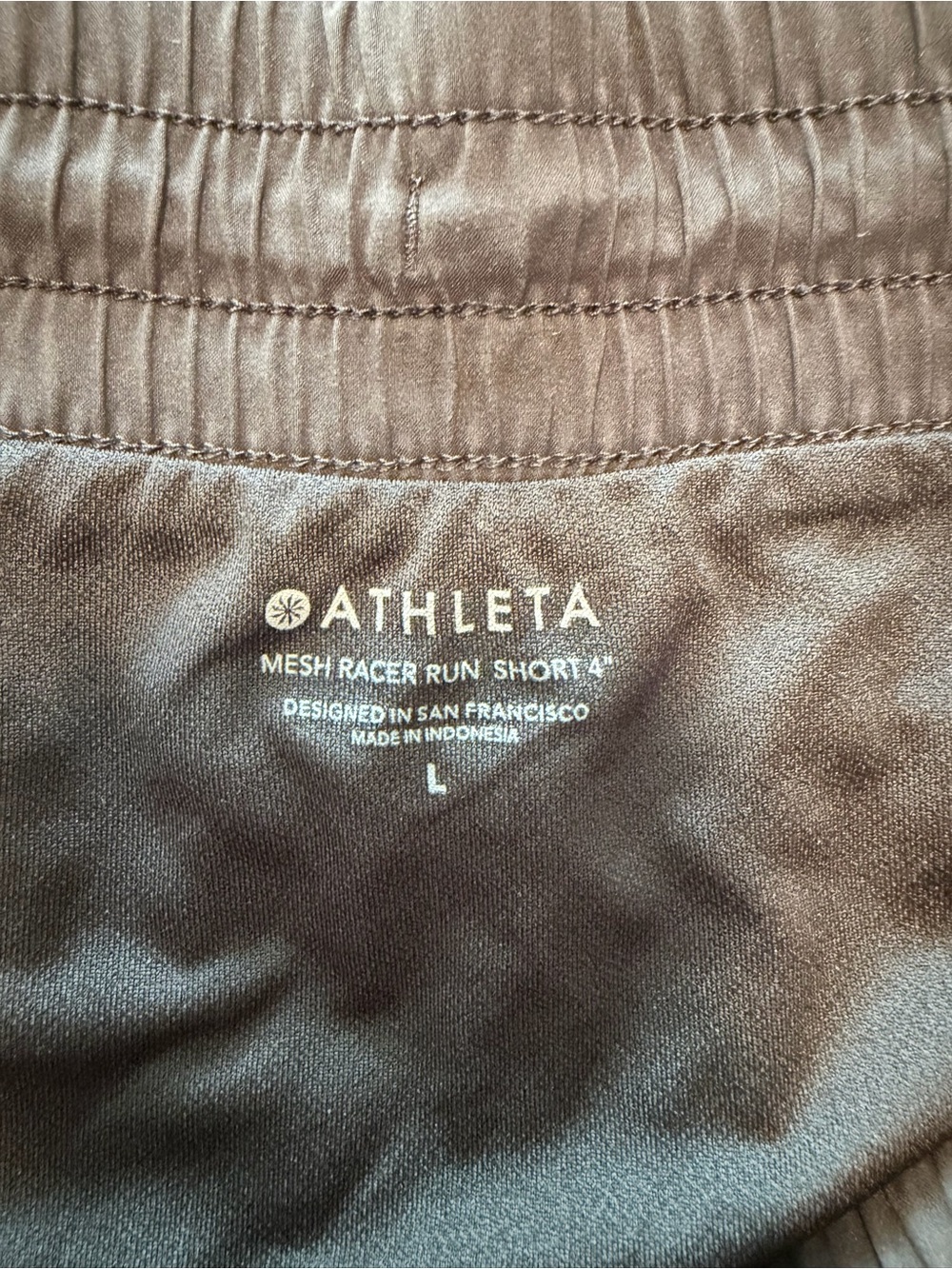Athleta Mesh Racer Run Short - Picture 3 of 6